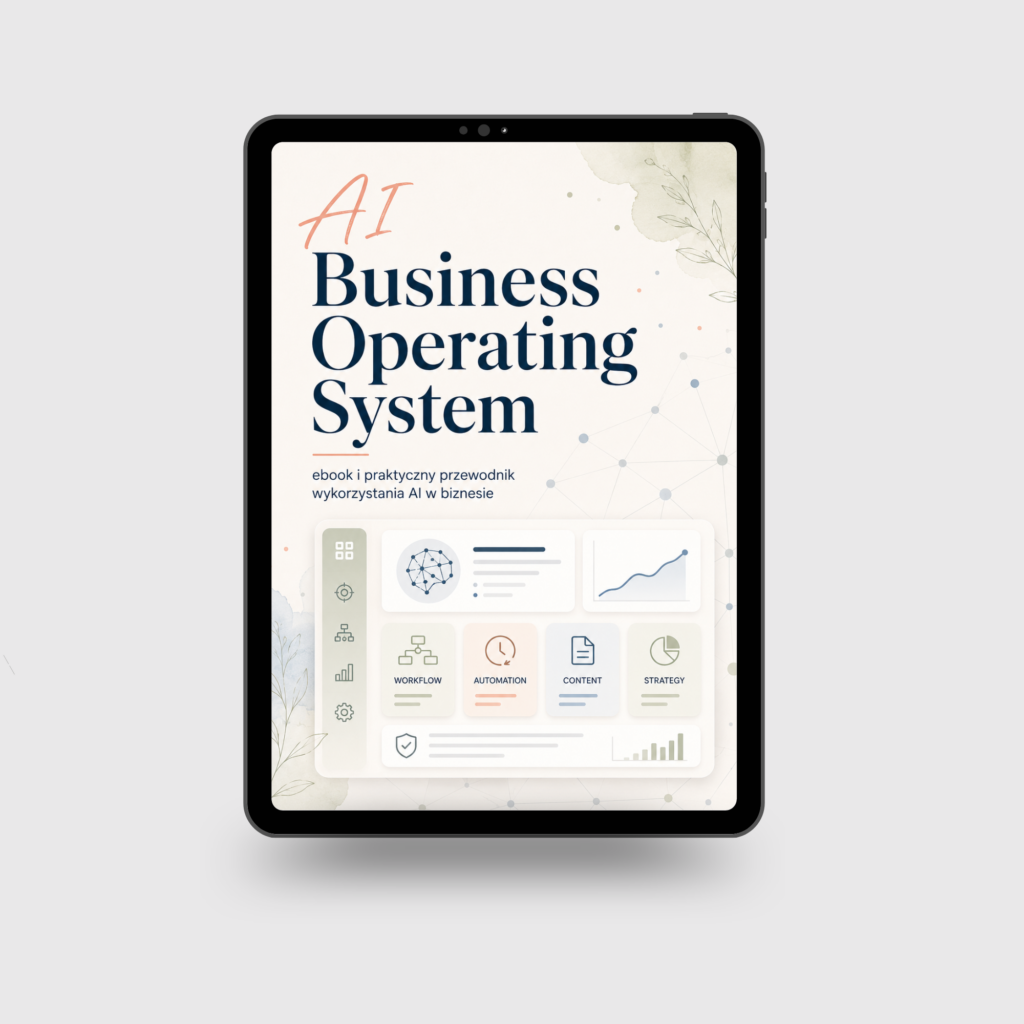 AI Business Operating System – ebook z promptami i workflow